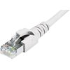 Dätwyler IT Infra Patchkabel RJ-45 - RJ-45, Cat 6A, S/FTP, 0.2 m, Weiss