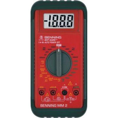 Benning Digital-Multimeter inkl. 1 Blockbatterie 9V