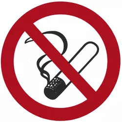 Contacto Cartello NO SMOKING 20 cm