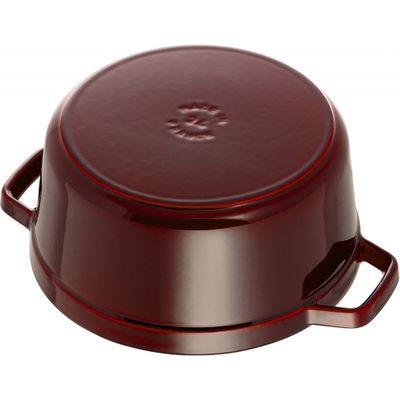 Staub Topf rund Vitamin Grenadine 2.6 lt., 22cm Bild 6