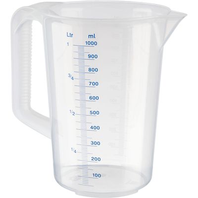 Tasse à mesurer 1,0 litre Ø 12cm, H 17cm