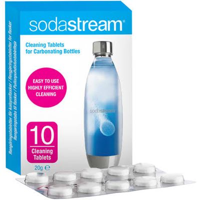 SodaStream, Pastilles de nettoyage de bouteilles, 10 unités (Paquet de 6)
