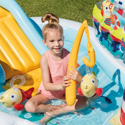 Intex Piscina Playcenter Fishing Fun 218 x 188 x 99 cm Bild 5