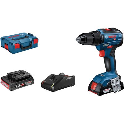 Bosch Professional Bosch GSR 18V-55 + 2 x 4.0 Ah PC + GAL18V-40 + L-BOXX