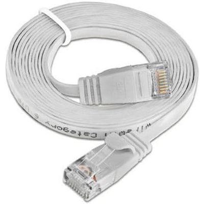 SLIM patchcord Cat 6, UTP, 10 m, White Bild 6