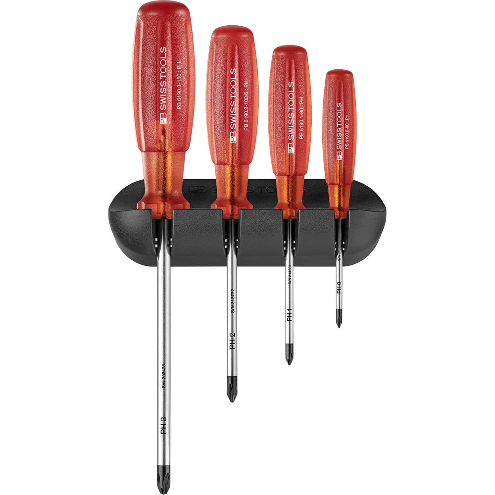 PB Swiss Tools Schraubenzieher-Set mit Wandhalter PB 6242 Bild 1