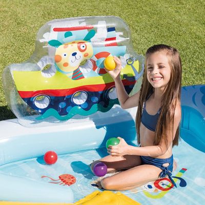 Intex Piscina Playcenter Fishing Fun 218 x 188 x 99 cm Bild 9