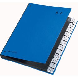 Pagna Desk Folder A4 AZ Blue