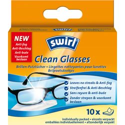 Swirl Glasses cleaning cloths 10 pieces 109449