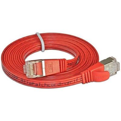 SLIM câble patch Cat 6, STP, 20 m, rouge