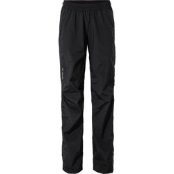 VAUDE Yaras Rain Zip Pants IV Donna nero 42