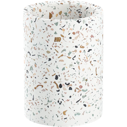 Zeller Present Terrazzo toothbrush tumbler ø 8.2x11 cm