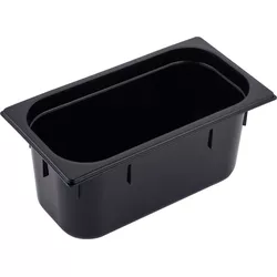 Gastronorm GN Behälter 1/4 Polycarbonat H15cm schwarz