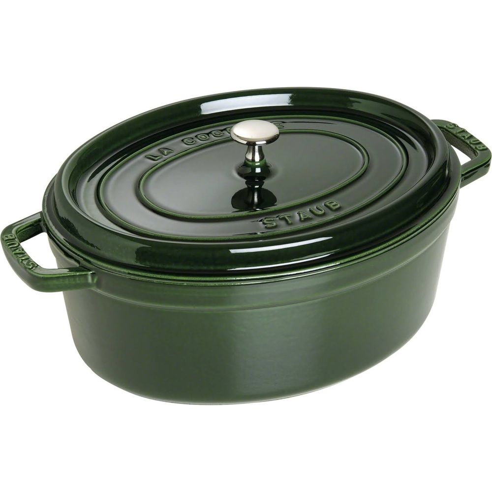 Staub Topf oval Vitamin Basil 5.4 lt., 31cm Bild 1