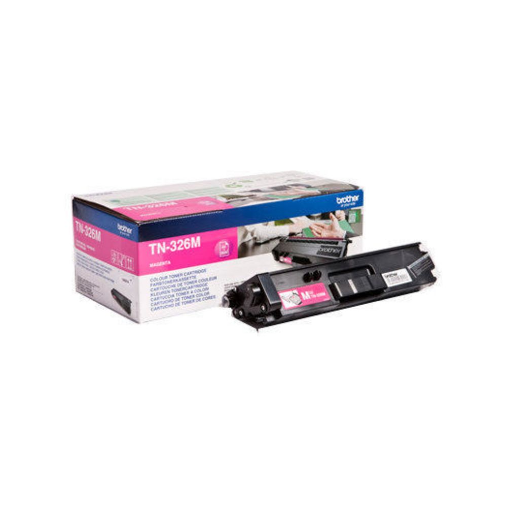 Brother Toner laser cartuccia toner TN-326M 3500 pagine magenta Bild 1