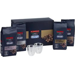 DeLonghi Coffee beans tasting set with 2 glasses