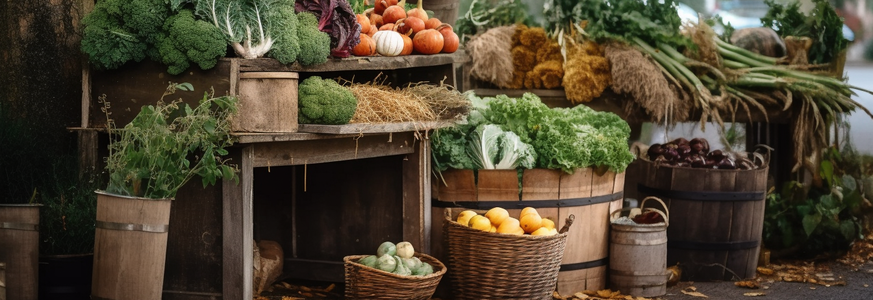 Farbenfrohe Herbstküche