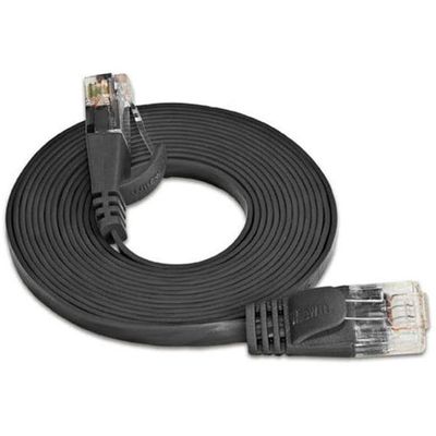 SLIM câble patch Cat 6, UTP, 20 m, noir