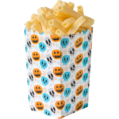 Decora Scatole per feste Halloween 6 pezzi 7x7x14 cm