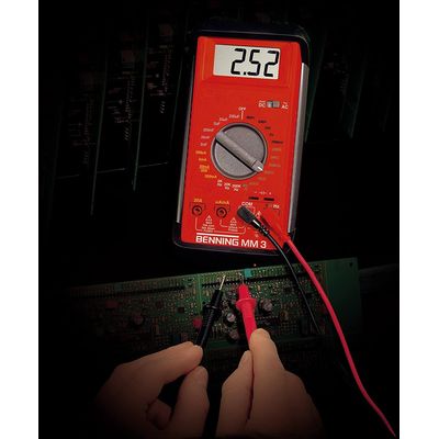 Benning Digital-Multimeter inkl. 1 Blockbatterie 9V Bild 2