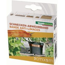 WINDHAGER Schnecken-Abwehrband Kupfer