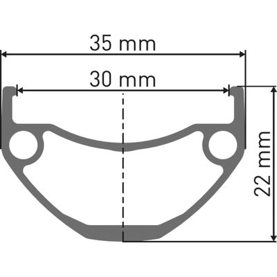 DT Swiss U 663 Jante DB 29&quot; 30 36L Bild 2