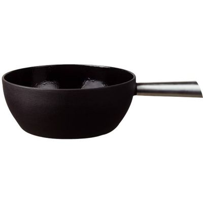 Stöckli Fonduecaquelon Elégance Guss schwarz ø24cm 7324.14