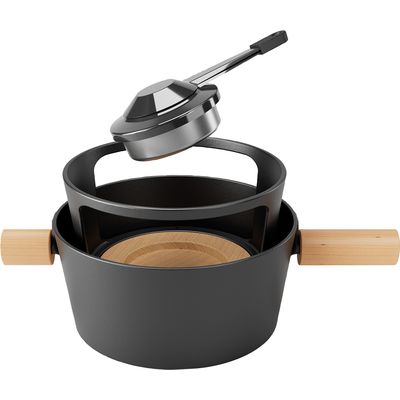 Stöckli Fondue set Titlis Big 6Per ø21cm cast black 7576.80 Bild 2