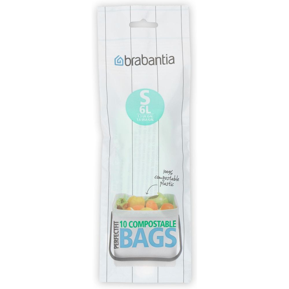 Brabantia Kehrichtsack Perfect Fit S Compostable 6l 20 Stk. Bild 1