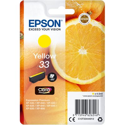 Epson Ink T33444012 Yellow