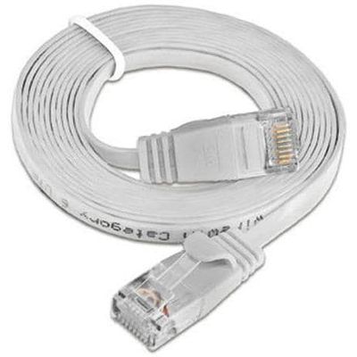 SLIM patchcord Cat 6, UTP, 0.1 m, White Bild 2