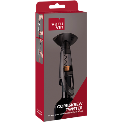 Vacuvin Corkscrew Twister automatic with bottle grip