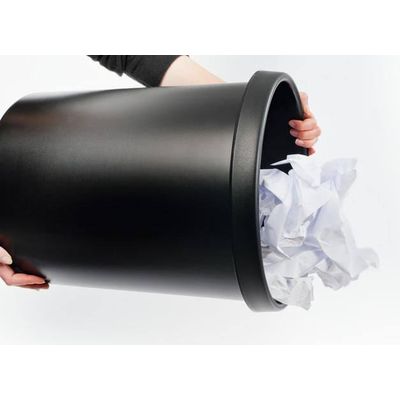 Waser Paper basket 30 L black Bild 4