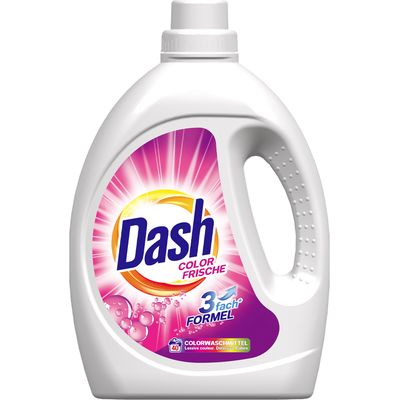 Dash Lessive couleur fraîcheur 2.2l