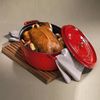 Staub Topf oval Vitamin Kirschrot 6.5 lt. 33cm thumb 6