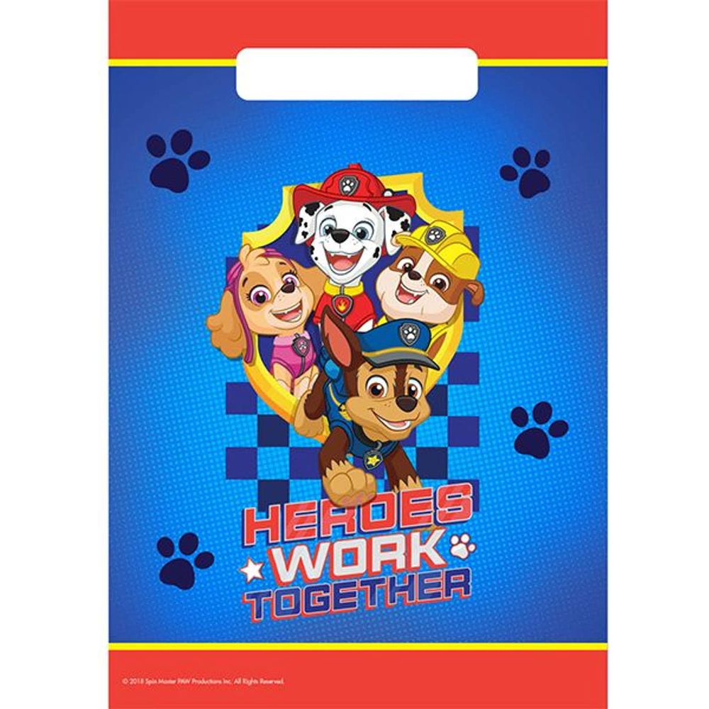 Paw Patrol 8 sacs de fête Bild 1