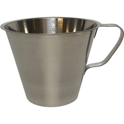 Mass cup 0.25lt, closed handle