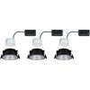 Paulmann Einbauspot Cole Coin 3-Stepdim Set, 18W,2700K,Schwarz/Silber thumb 1