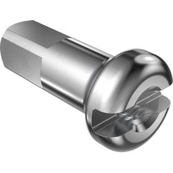 DT Swiss Standard Nippel Aluminium 2.0/14mm, silber, 100 Stk.