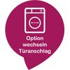 Installation Option Wechsel Türanschlag Waschmaschine oder Waschtrockner