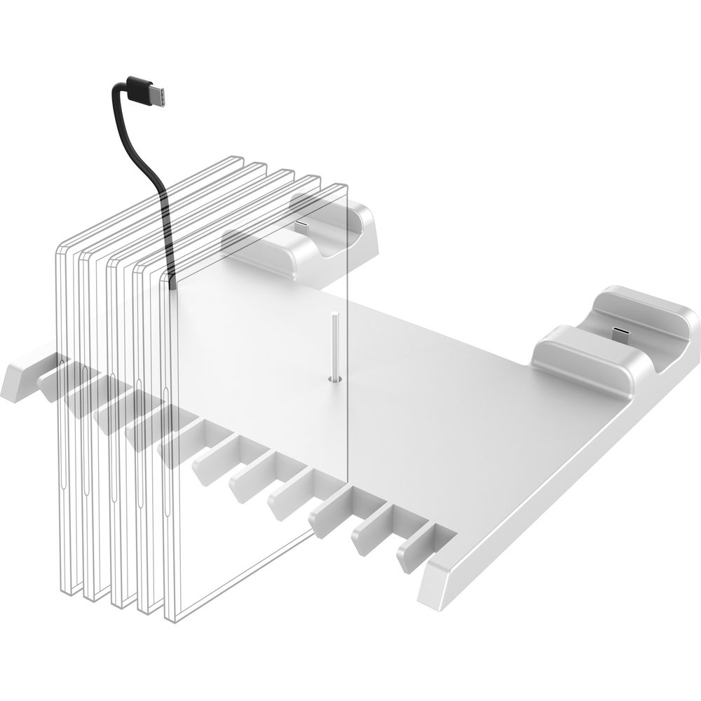 Bigben Charging Station [PS5/PS5 Slim] - white Bild 1