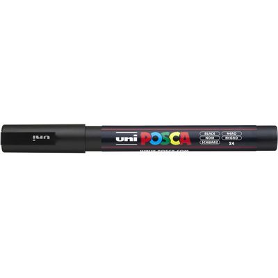 Uni Marker POSCA 0.9-1.3 mm Black Bild 5