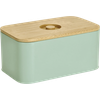 Zeller Present Bread box with bamboo lid 30x18x14 cm