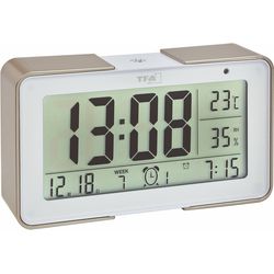 TFA Radio alarm clock with different alarm tones 60.2540.53