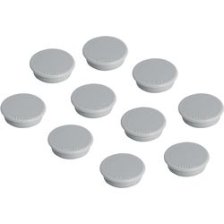 Franken Magnete di sostegno Ø 32 mm, 10 pezzi, grigio