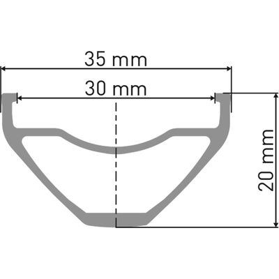 DT Swiss F 572 Jante DB 29&quot; 30 28L Bild 2