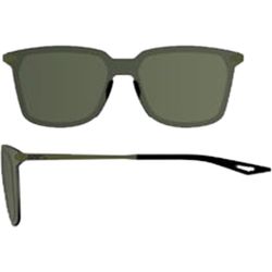 100percent Legere Square Brille Soft Tact Army Green -Grey Green L