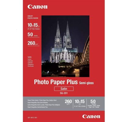 Canon fotopapier 10 x 15 cm 260 g/m² 50 stück Bild 4