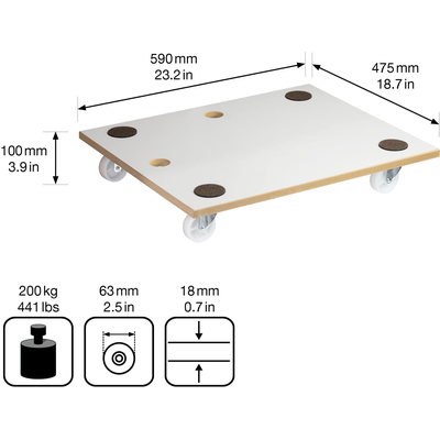 Wagner Transporthilfe MM1359 590 mm Bild 2