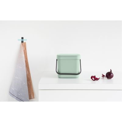 Brabantia Abfallbehälter Sort&amp;Go Jade Green 3Liter Bild 5